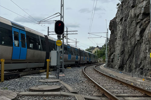 Rödljus på tvärbanan